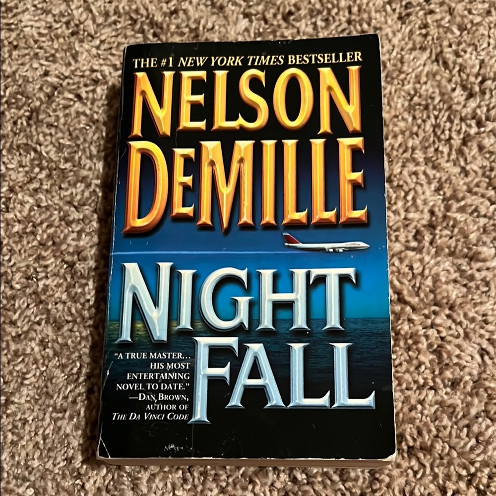Nelson DeMille 'Night Fall' Paperback Book